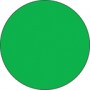 Fluorescent Labels Blank Round 1 1/in Green 500 per roll