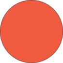 Fluorescent Labels Blank Round 1 1/2in Red Orange 500 per roll