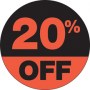 Fluorescent Labels Round 2in 20% Off 250 per roll
