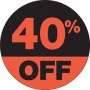 Fluorescent Labels Round 2in 40% Off 250 per roll