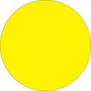 Fluorescent Label Blank 3in Chartreuse 210 per roll