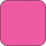 Fluorescent Label Blank Rectangle Pink