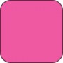 Fluorescent Label Blank Rectangle Pink