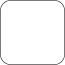 White Label Blank Rectangle