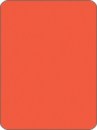 Fluorescent Label Blank 1 1/2in x 2in Red Orange 380 per roll
