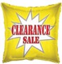 Retail Mylar Promotional Balloons 18in Square Clearance Sale