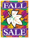 Seasonal Sale Signs Posters Fall Sale