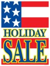 Patriotic Sale Signs Posters Holiday Sale