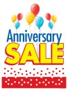 Sale Signs Posters Anniversary Sale(balloons