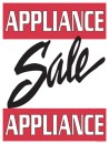 Sale Signs Posters Appliance Sale