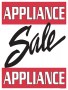 Sale Signs Posters Appliance Sale