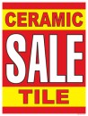 Flooring Sale Signs Posters Ceramic Tile Sale