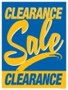 Retail Sale Signs Posters Clearance Sale