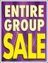 Furniture Retail Sale Signs Posters 25in x 33in Entire Group Sale