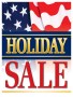 Patriotic Sale Signs Posters Holiday Sale flag