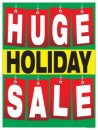 Sale Signs Posters 22 x 28 Huge Holiday Sale Christmas