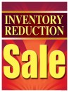 Retail Sale Signs Posters Inventory Reduction Sale