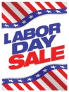 Patriotic Sale Signs Posters Labor Day Sale Flag