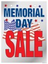 Sign Poster 38in x 50in Memorial Day Sale