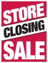 Retail Sale Signs Posters Store Closing Sale