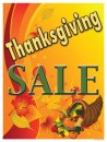 Seasonal Sale Signs Posters Thanksgiving Sale