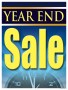 Seasonal Retail Sale Signs Posters Year End Sale