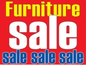 Sale Sign Poster Furniture Sale horizontal