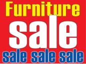 Window Poster Furniture Sale horizontal