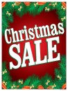 Holiday Sale Signs Posters Christmas Sale holly