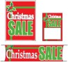 Retail Promotional Sign Mini Small and Large Kits 4 piece Christmas Sale gift