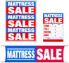 Retail Promotional Sign Mini Small and Large Kits 4 piece Mattress Sale