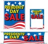Promotional Small Sign Kit 4 Piece Presidents' Day Sale