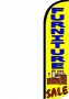 Swooper Feather Banner Flags 16' Kit Furniture Sale yellow