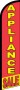 Swooper Banner Flags 16' Kit Appliance Sale red yellow Windless