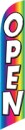 Retail Swooper Banner Flag Kit 11.5' Open Rainbow Windless