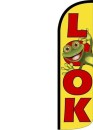 Swooper Feather Flag 11.5' Look frog