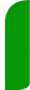 Swooper Feather Flag Only 11.5' Solid Green Windless