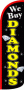 Swooper Feather Flags Only 11.5' We Buy Diamonds Windless