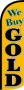 Swooper Feather Flags Only 11.5' We Buy Gold yellow Windless