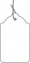 Merchandise Tag - Mini tag 2 7/8'' x 1 3/4'' Strung White