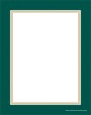 Slotted Sale Tags Border(green/gold)