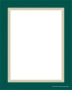 Slotted Sale Tags Border(green/gold)