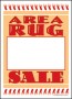 Slotted Sale Tags 5in x 7in Area Rug Sale