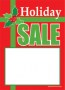 Slotted Sale Tags 5in x 7in Holiday Sale gift design