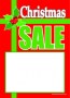 Slotted Sale Tags 5in x7in Christmas Sale gift design