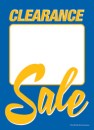 Slotted Sale Tags 5in x 7in Clearance Sale