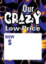 Slotted Sale Tags 5in x 7in Our Crazy Low Price