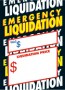 Slotted Sale Tags 5in x 7in Emergency Liquidation