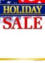 Patriotic Slotted Sale Tags 5in x 7in Holiday Sale flag