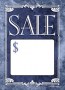 Slotted Sale Tags 5in x 7in Sale marble